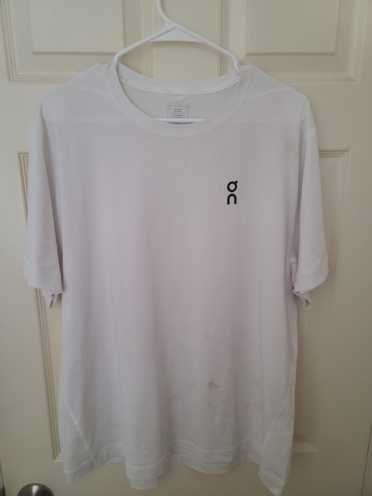 On Cloud Courtside-T White Mens Size L