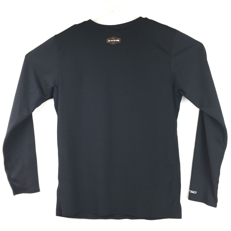 Dakine Mens Medium Black UPF 50 Active Long Sleeve Base Layer Shirt M 40 Chest gallery