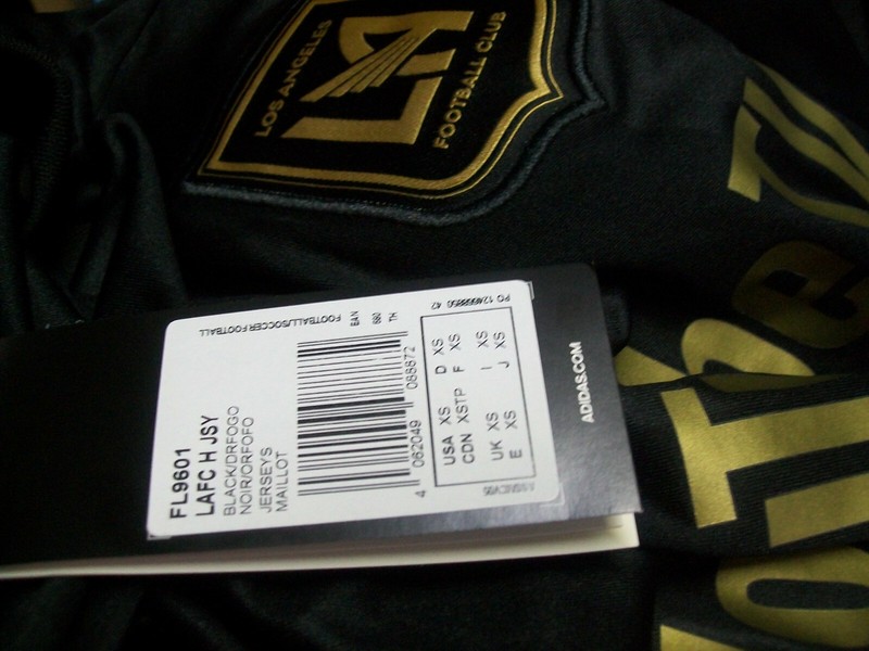 Adidas Aeroready Los Angeles FC Home Jersey Sz XS Mls Soccer Team Shirt Training gallery