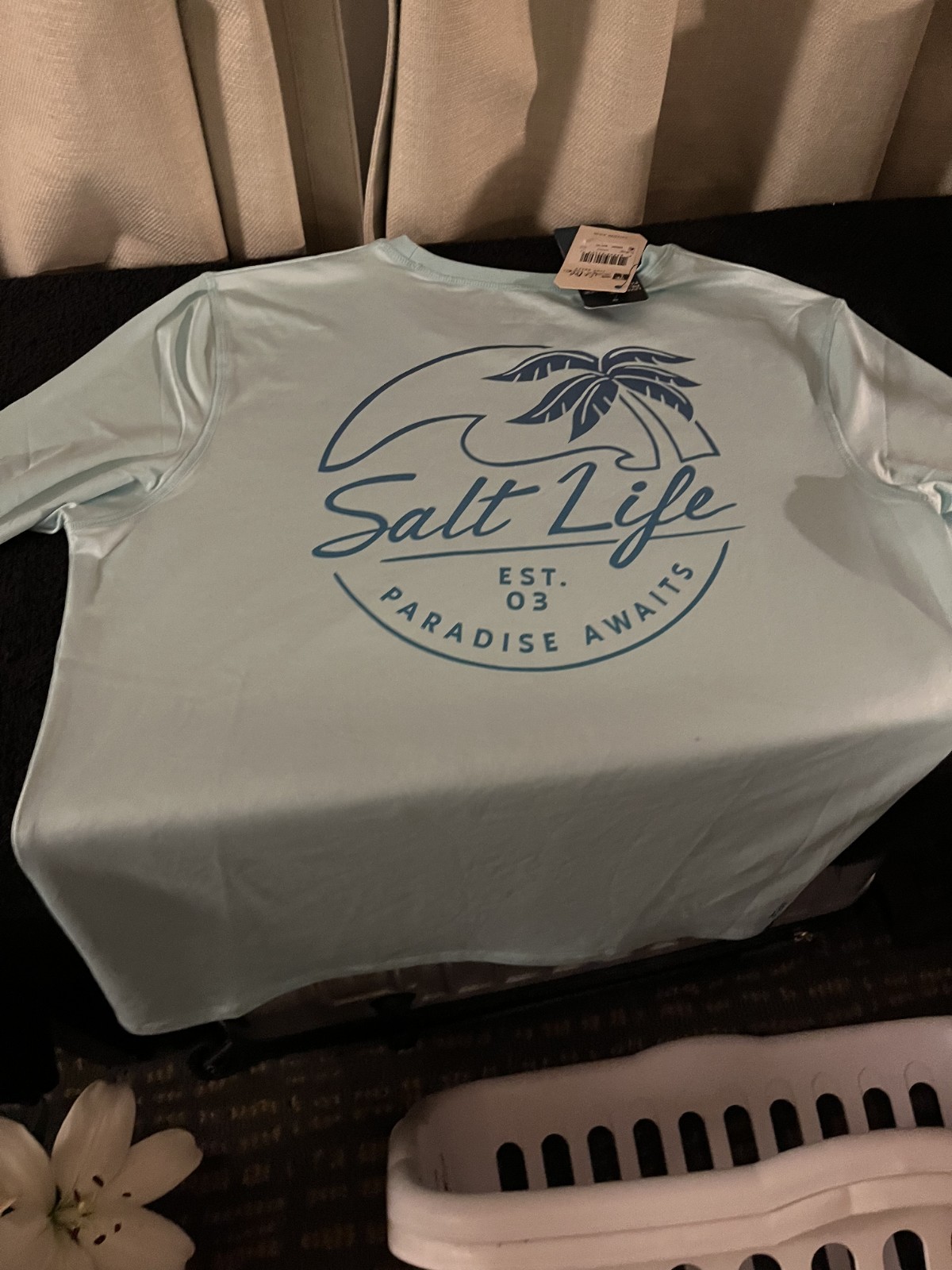 Salt Life UVapor Performance Fabric Long Sleeve Shirt gallery