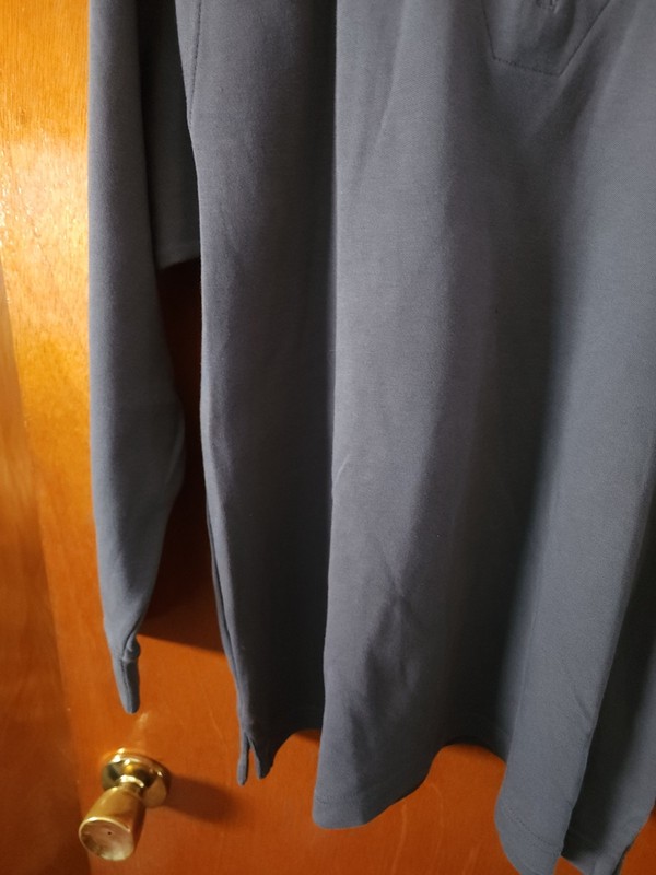 Men's Large Jos. A. Bank Gray Leadbetter Golf 1/4 Zip Long Sleeve Pullover gallery
