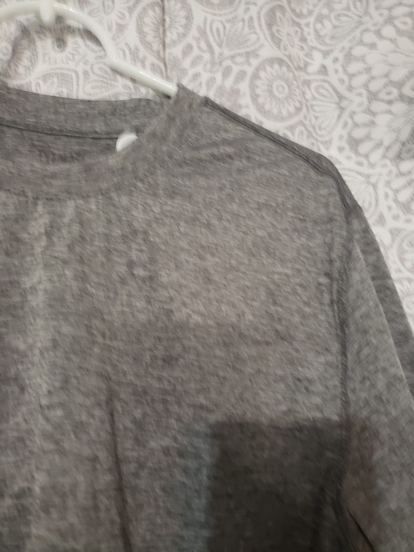 Everlast Long sleeve Athletic Running Tee Gray Size Small D3 gallery