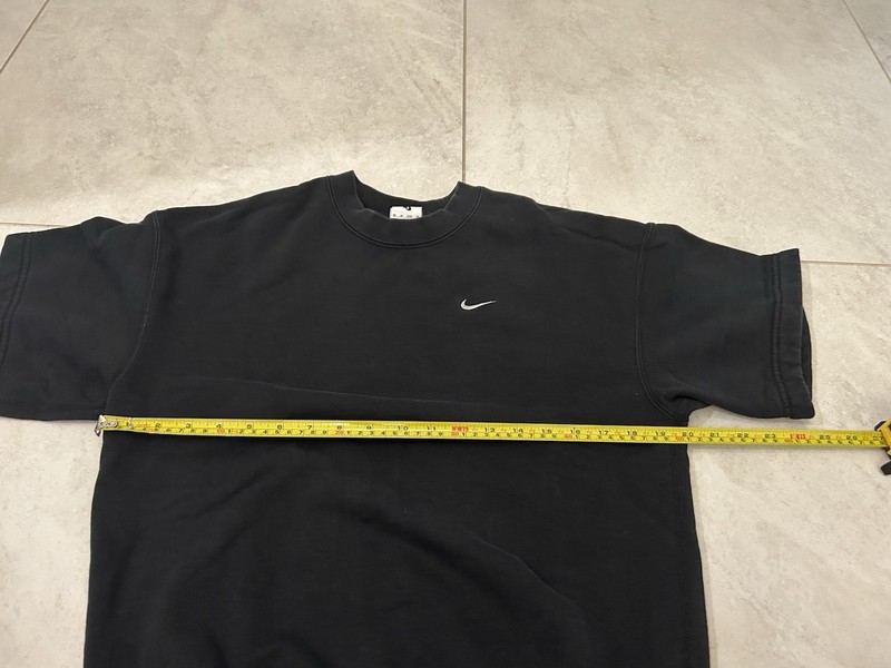 Nike Swoosh Men's Short Sleeve French Terry Top Size XS gallery