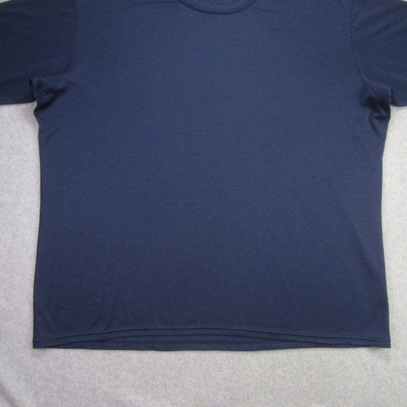 Vintage Patagonia Capilene Shirt Mens XXL Blue Long Sleeve Base Layer USA 90's gallery