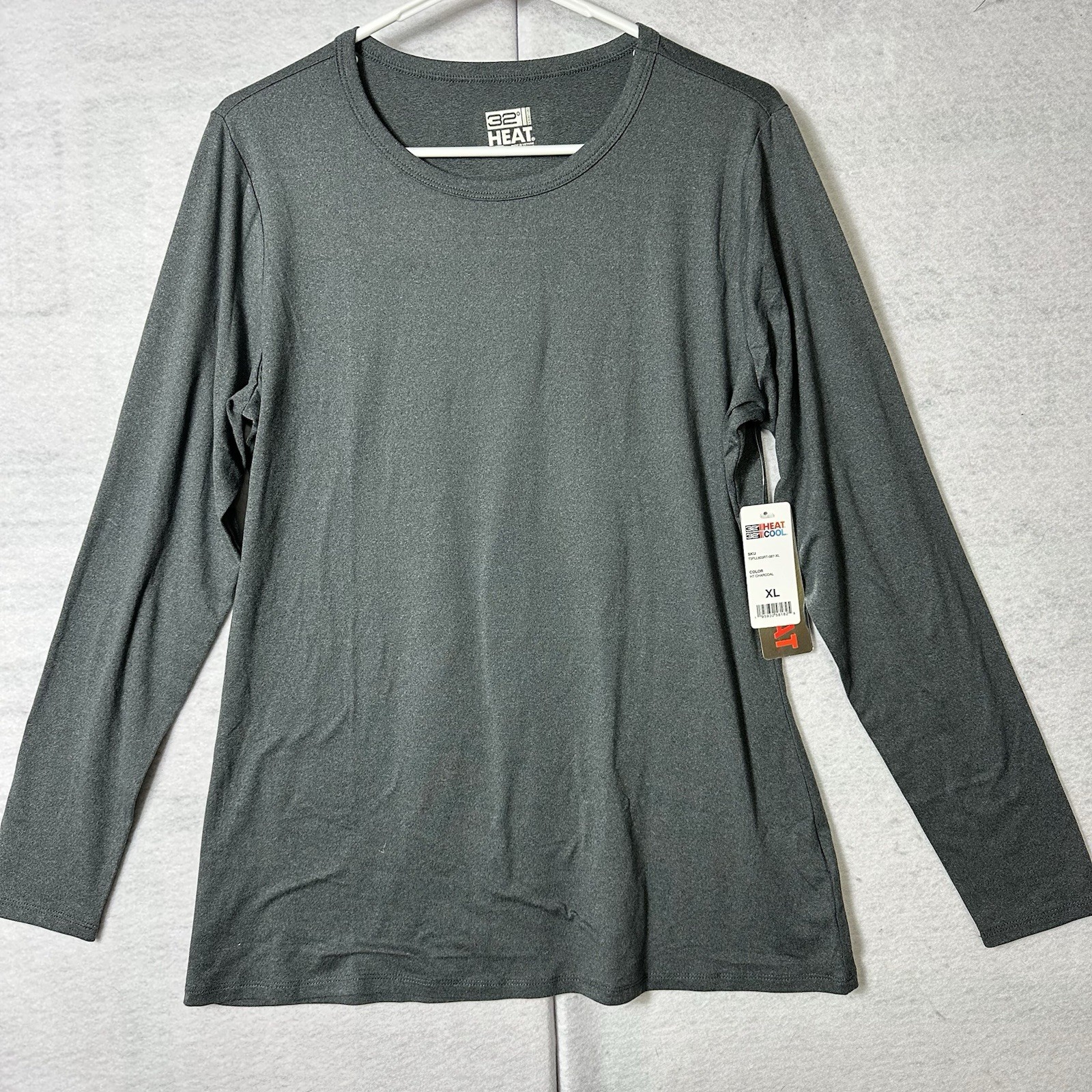 32 Degrees Heat Men’s X-Large Performance Long Sleeve Crew Neck Lightweight gallery
