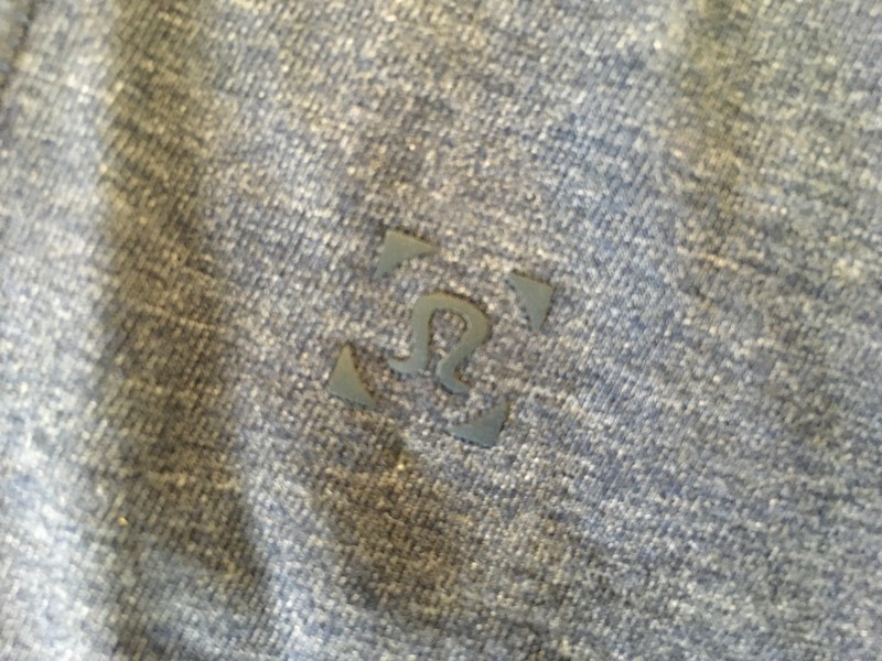 Lululemon Men’s Size L Basic Athletic Casual Long Sleeve Navy Blue T Shirt ~ A14 gallery