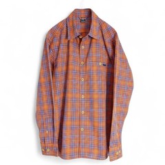 mont-bell Japan WIC. Light Single Pocket Long Sleeve Men’s J/S Red-brick Check