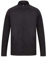 Track Jacket Full Zip Up Two Tone Tracksuit Top Sports Activewear Men Women