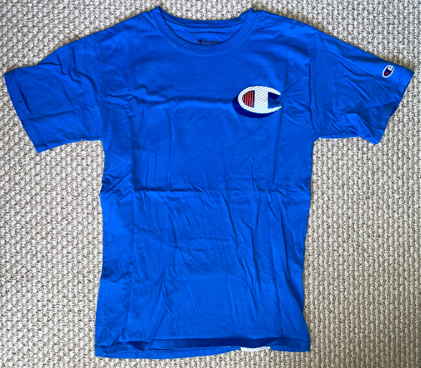 Champion Authentic Athleticwear - Blue T-Shirt - Men's Size Small - 100% Cotton gallery