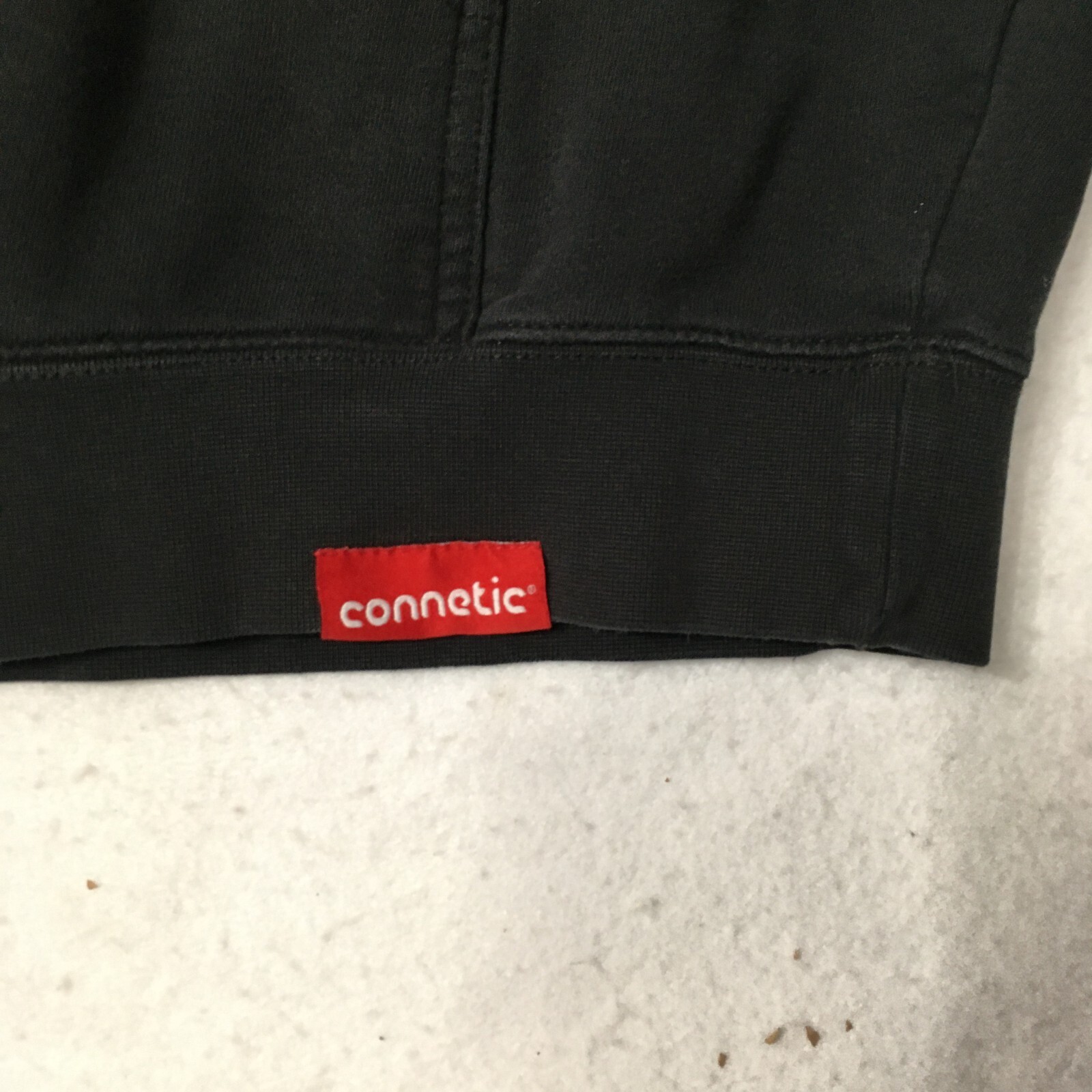 connetic Sweatshirt Men'slarge Surfboards Hoodie Surf black Checkered sleeves gallery