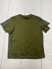 Shein Green And Grey Athletic Short Sleeve Shirts Mens Size Medium