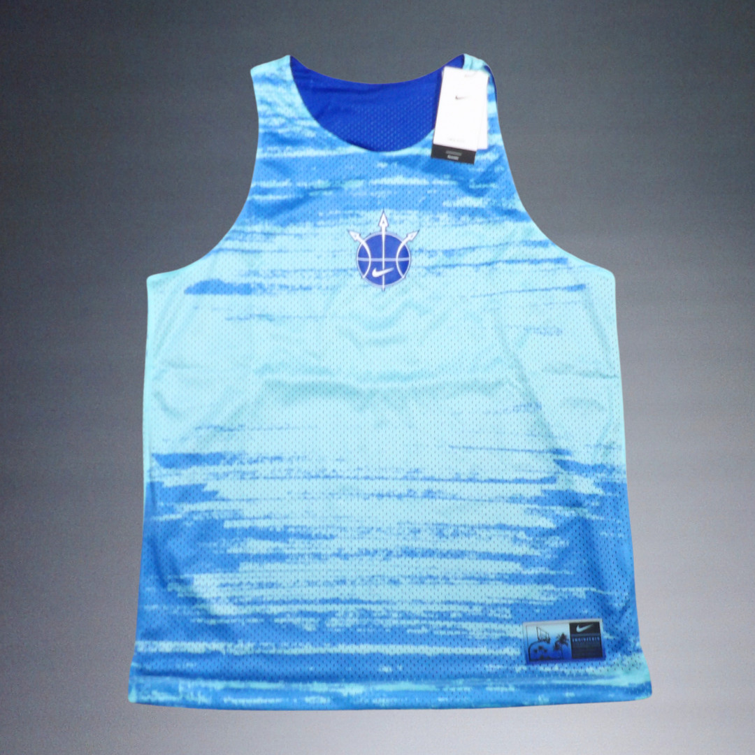 NIKE DRI-FIT SUMMER HOOP BASKETBALL COURT REVERSIBLE MEN'S TANK JERSEY MED NWT gallery
