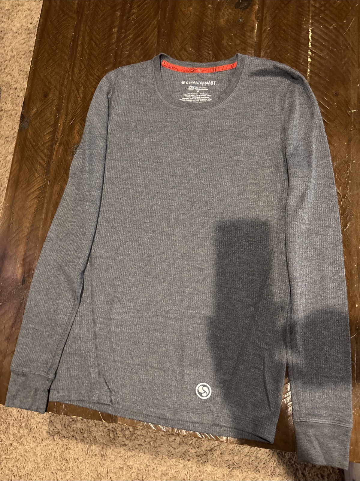 Men’s Gray Climate smart Pro Extreme Long Sleeve Size Small gallery