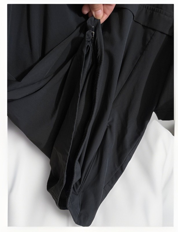 Under Armour~Men's ~Shirt ~Jacket~Short Sleeve~Windbreaker~Black~SZ L~ gallery