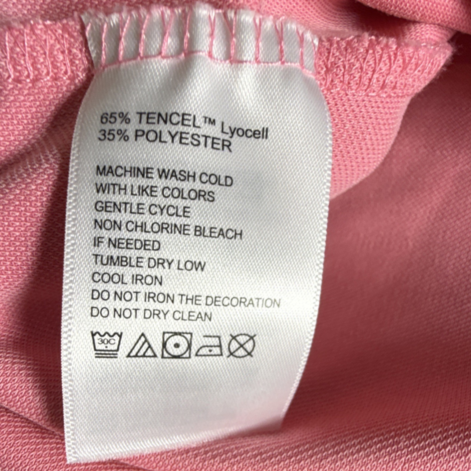 Tommy Bahama Pink 1/4 Zip Mock Neck Pullover XL TENCEL Lyocell Polyester gallery