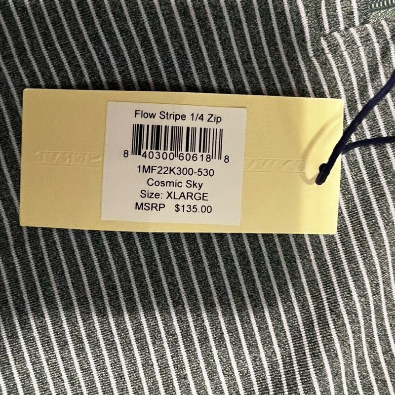 NWT Onward Reserve Men’s Flow Stripe Performance 1/4 Zip Pullover gallery