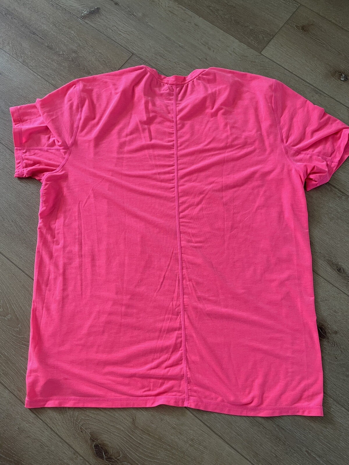 Mens Gap Fit Neon Pink Shirt - L - Dry Fit - 4-way Stretch gallery