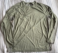 Eddie Bauer Men’s Green Long-sleeve Performance Freecool Shirt – Size Large