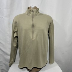 US Army Gen III Mid Weight Cold Weather Shirt Mens Large Reg Waffle Thermal