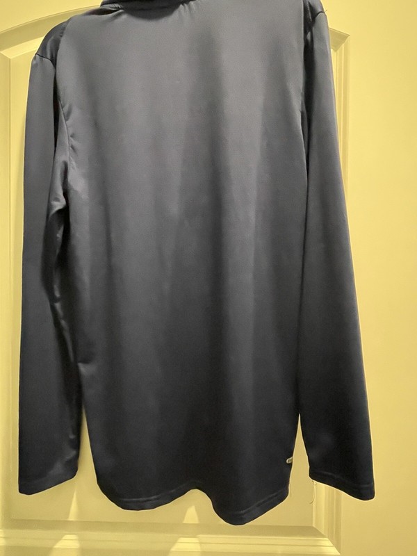 Men's Spider Active Zip Up Light Weight Pull Over, Size Med, No Size Tag gallery