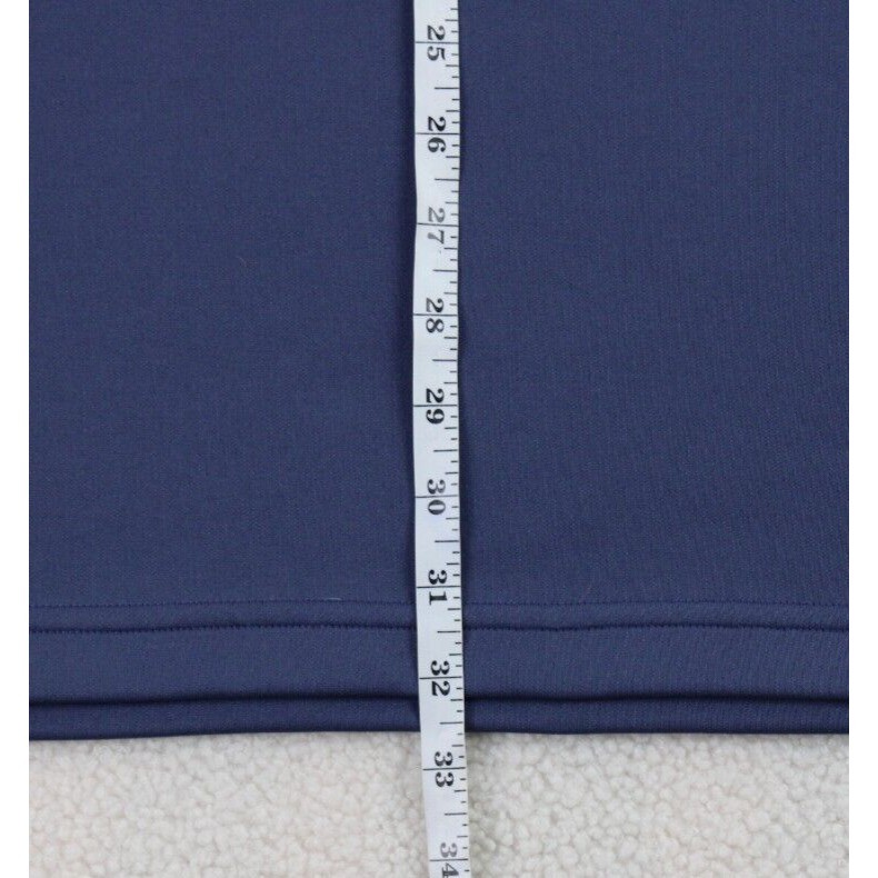 Bolle Mens Pullover Sweatshirt Navy Blue Quarter Zip Long Sleeve XL gallery