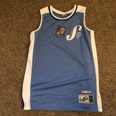 NWT New Southpole Y2K Basketball Jersey Men’s Size Large Blue Skate