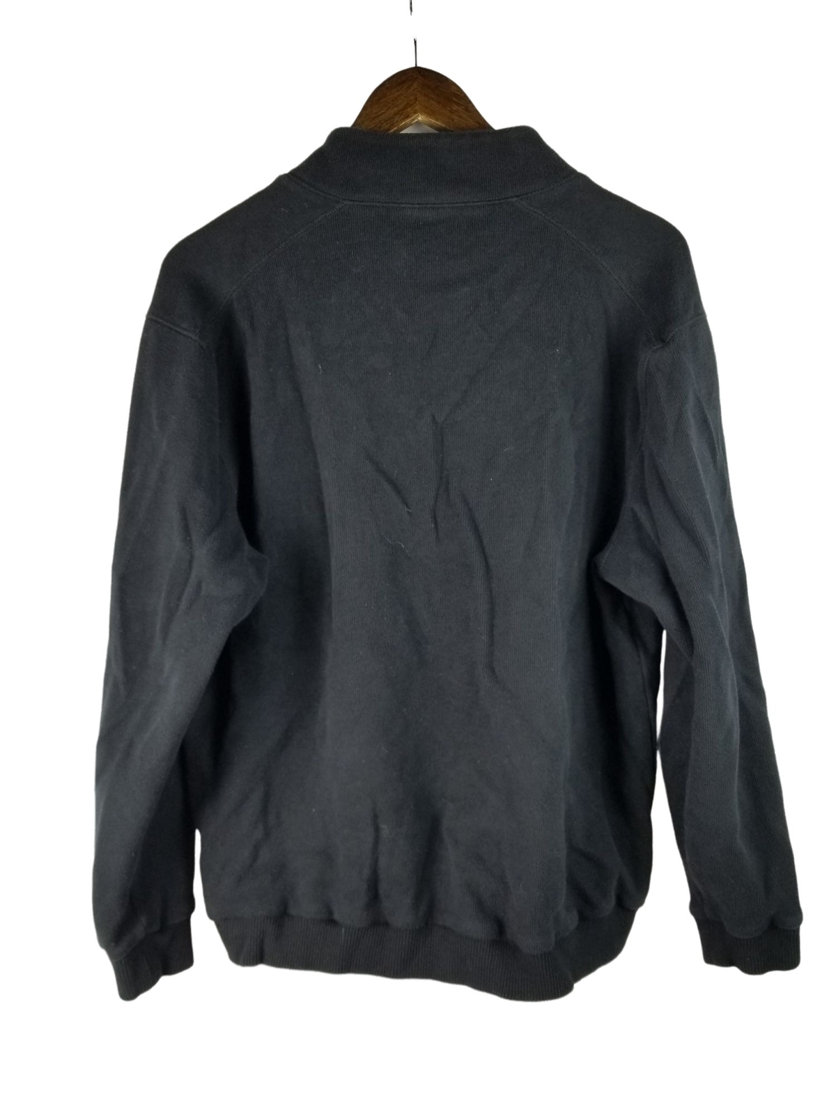 Paradise Collection Long Sleeve 1/4 Zip Top Large Men's Black Used gallery