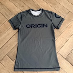 Origin Shirt Mens XL Gray Compression Fit Jocko Athletic Base Layer USA