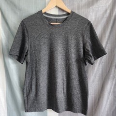 Lululemon Mens Metal Vent Tech Short Sleeve Shirt Charcoal Grey Heather Size M