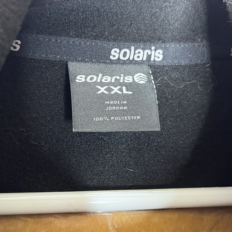 Men’s Solaris Active Pullover Size XXL 2XL Black gallery