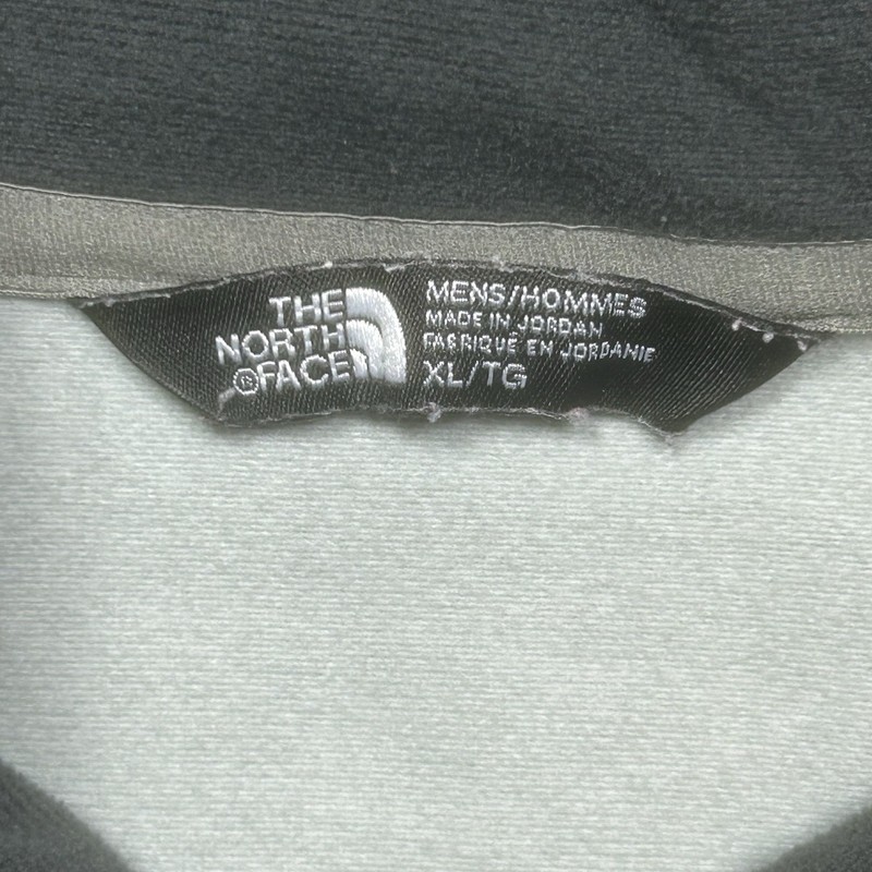 North Face Pullover Men's XL Gray Tech Glacier 1/4 Zip Outdoor Hiking NF00CP4A gallery