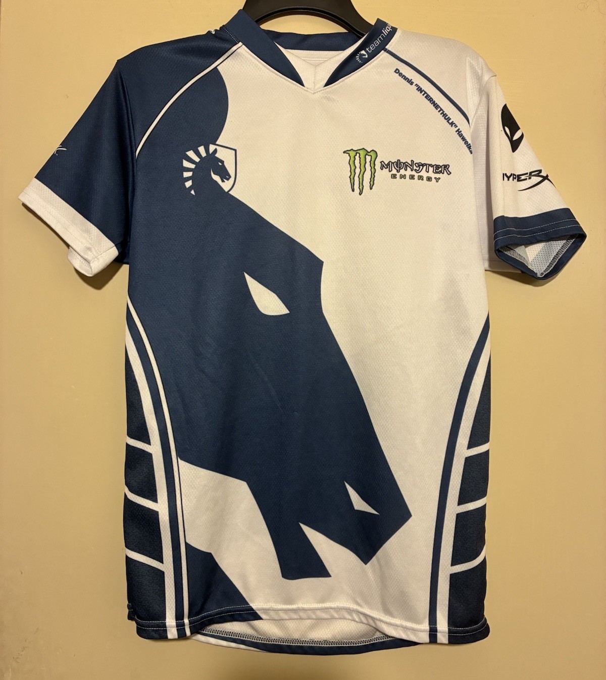 TEAM LIQUID OFFICIAL Jersey Alienware Monster Dennis "INTERNETHULK" Hawelka Sz S gallery