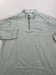 Tasc Performance Carrollton 1/4 Zip Shirt/Sweater Soft Mens XL Heather Gray NWT