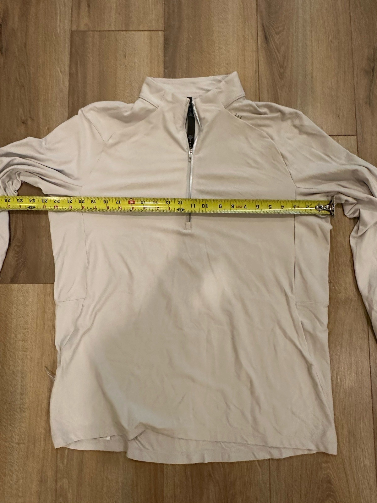 Lululemon Mens Engineered Warmth Size XL Ivory Quarter Zip gallery