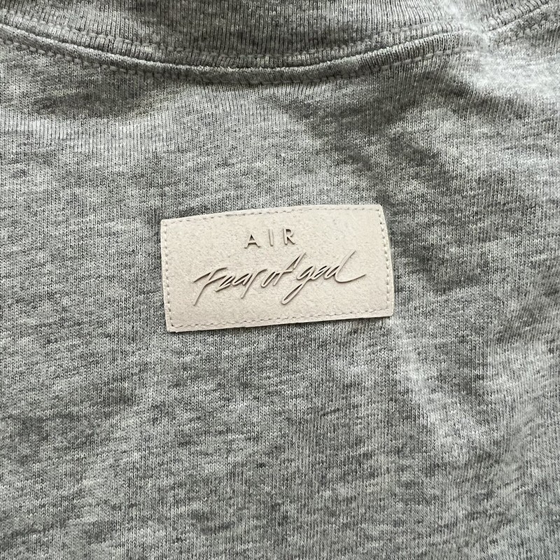 Nike x Fear Of God NBA Warm Up T-Shirt Dark Grey Heather CU4699-063 Men Size S gallery