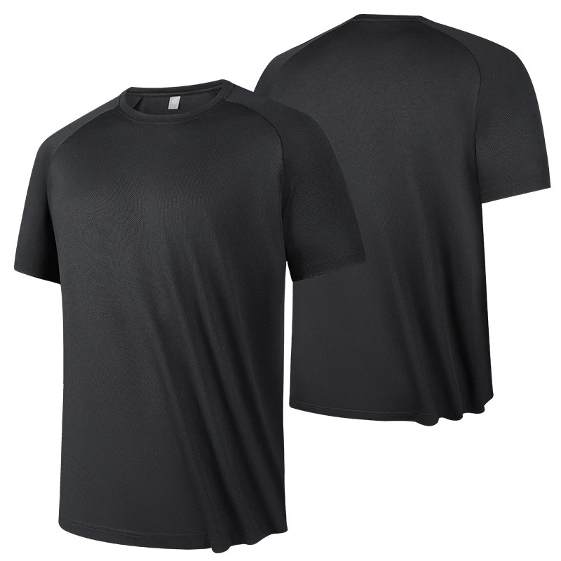 Men's Quick Dry Sports T-Shirt Breathable Gym Running Fitness Short Sleeve gallery