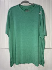 Reebok Men’s Performance T Shirt Speedwick Size XL Teal Green /turq.