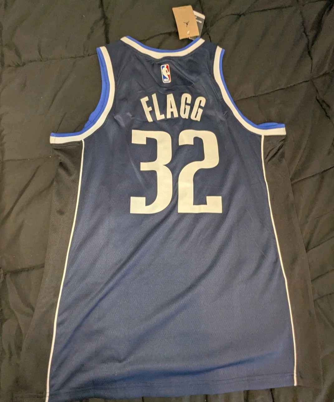 Cooper Flagg Large 48 NBA basketball jersey Blue Dallas Mavericks #32 new Nike gallery