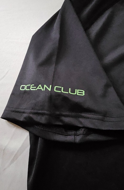 Ocean Club Mens XL Black SPF 50+ Performance T Shirt UV Protection Casual Comfot gallery