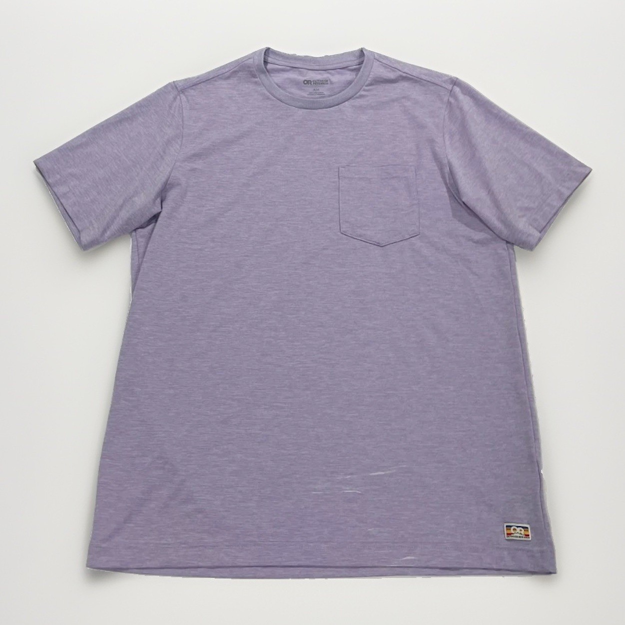 Outdoor Research Men's Essential Pocket T-Shirt Size Medium Purple gallery
