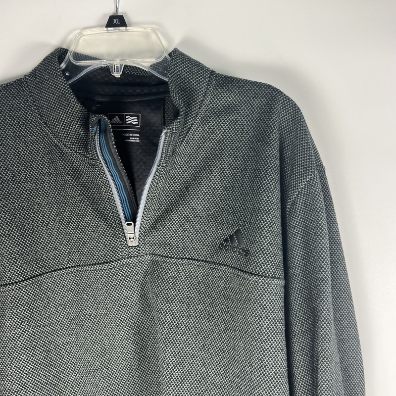 Adidas Men's Pullover 1/4 Zip Size Medium Green And Black- Size XL gallery