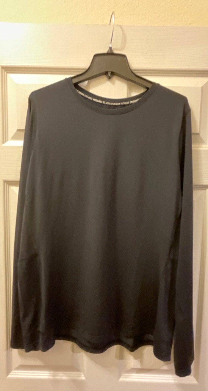 9 Round Men’s Black Performance Kickboxing Activewear Shirt Size 2XL A gallery