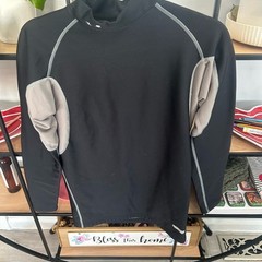 Under Armour Black and Gray layering