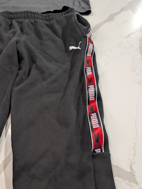 Puma Men's Bundle Size Large Red Gray Black gallery