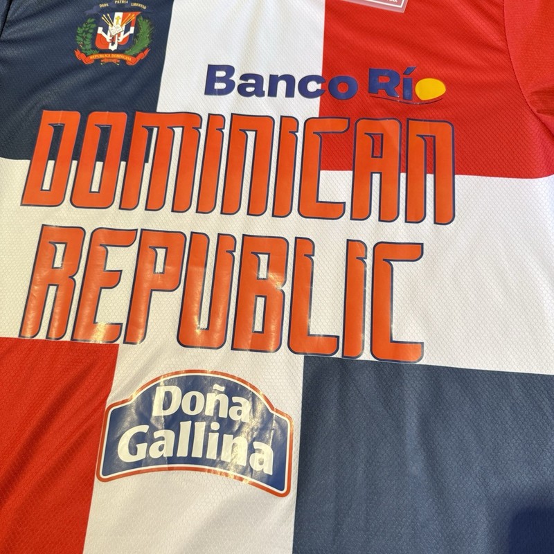 PUERTO RICO 1990 World Cup National Team Headgear Classics Soccer Jersey New XL gallery