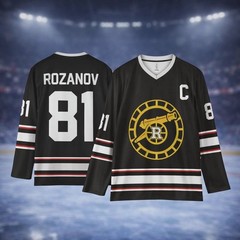 Heated Rivalry Inspired Ilya Rozanov & Shane Hollander Hockey Jersey