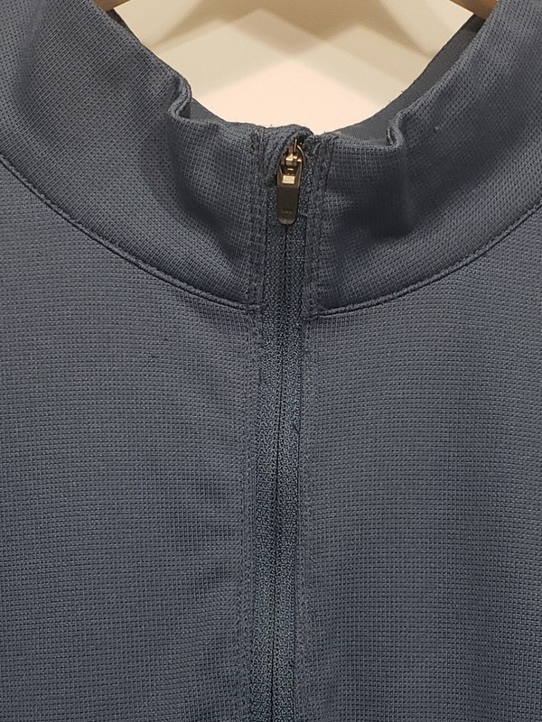 Alpine Design Dri-Logic Blue Layering Long Sleeve 1/4 Zip Shirt Men's Large gallery
