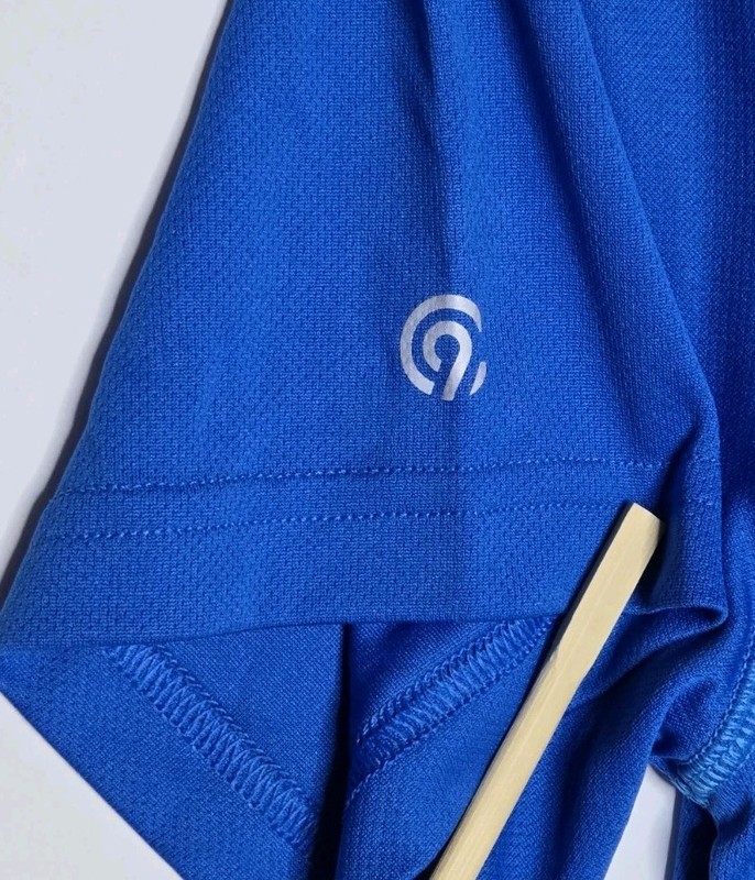 Champion NWT C9 Duo Dry+ Performance Shirt Kids XL 16-18 Blue Crew Neck Sports gallery