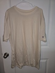 Champion Athletic White Shirt 100% Cotton Men’s Size 2xl Good Condition