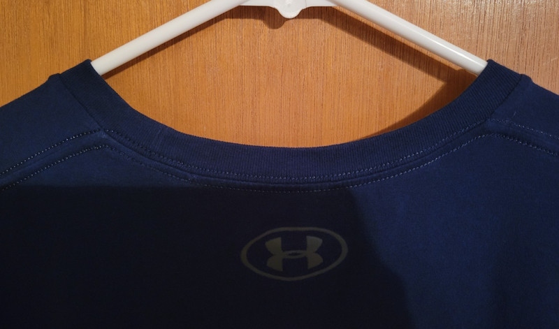 Under Armour Project Rock Men's T-Shirt Navy Blue Size XL gallery